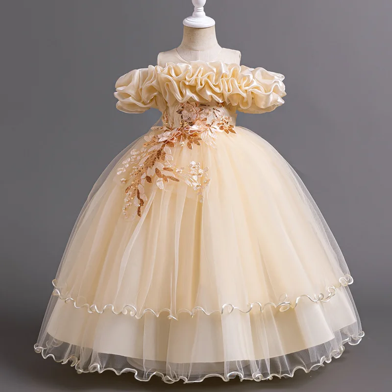 Girls' Elegant Long Dress — Image 21
