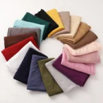 Soft Solid Cotton Shawl — Image 4