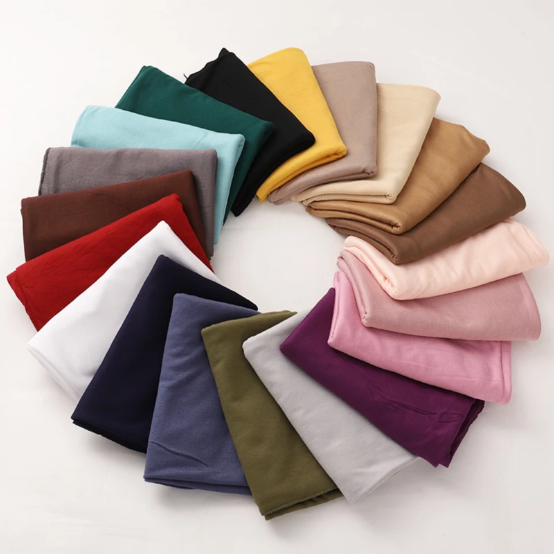 Soft Solid Cotton Shawl