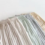 Kids' Classic Striped Loose Pants — Image 5