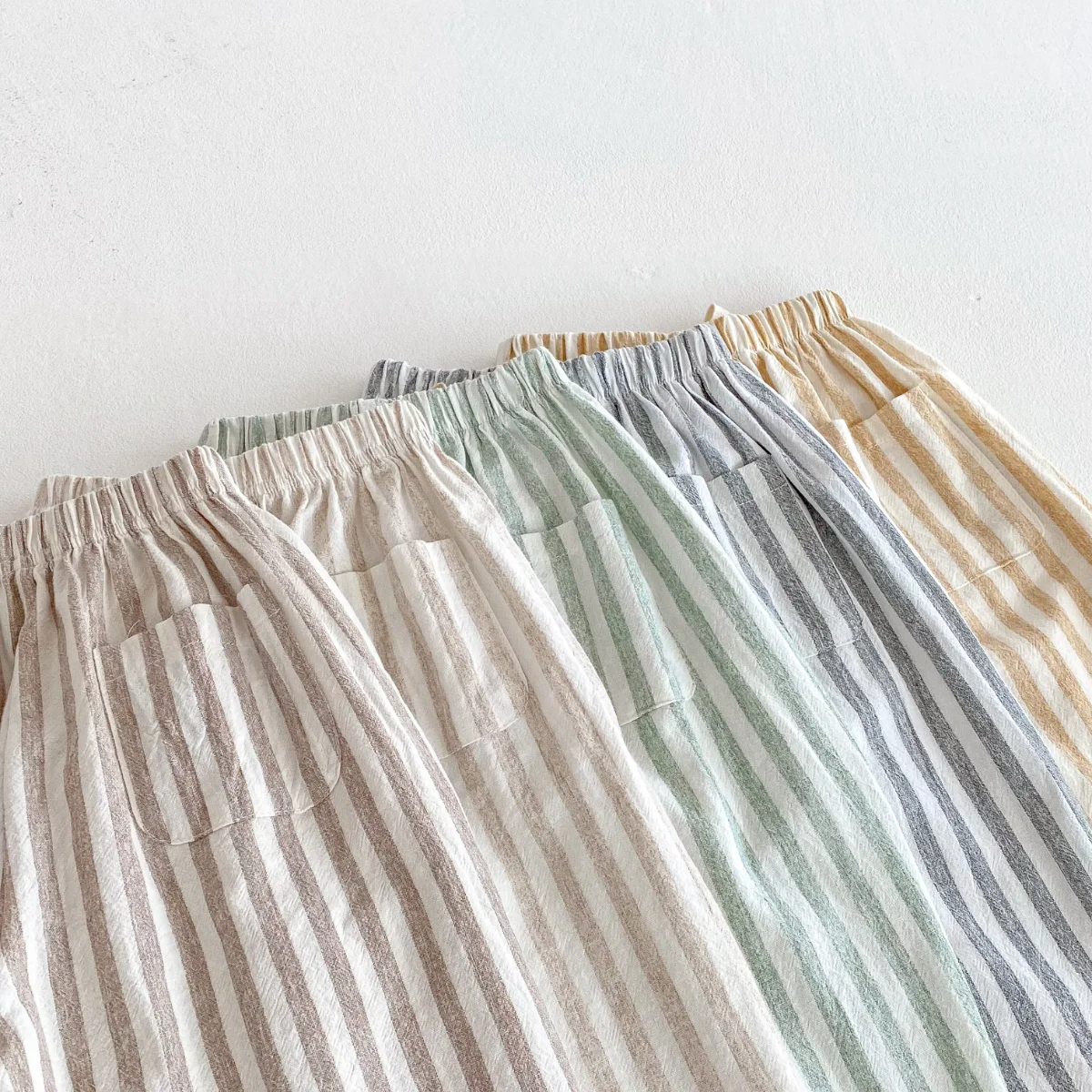 Kids' Classic Striped Loose Pants
