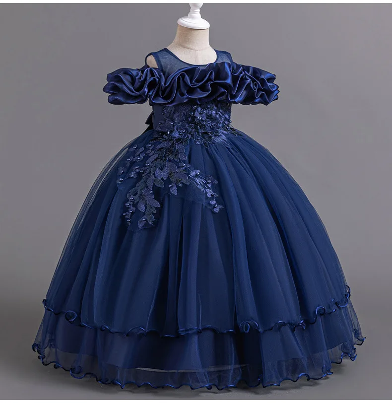 Girls' Elegant Long Dress — Image 19
