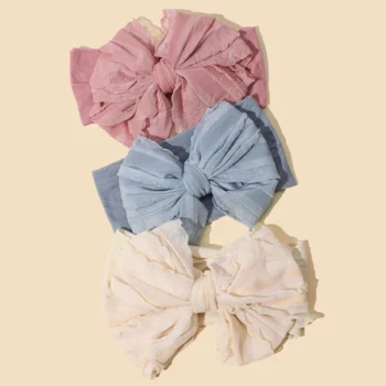 Newborn Nylon Hair Accessory with Bow