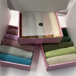 طرحة خمس قطع شيفون سادة — صورة 2