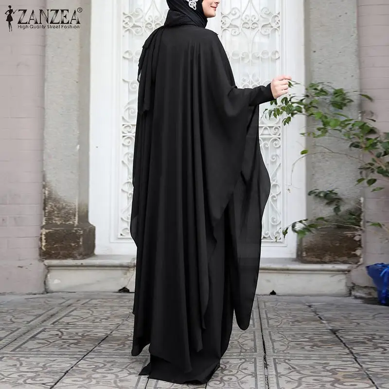 Long Chiffon Eid Abaya — Image 23