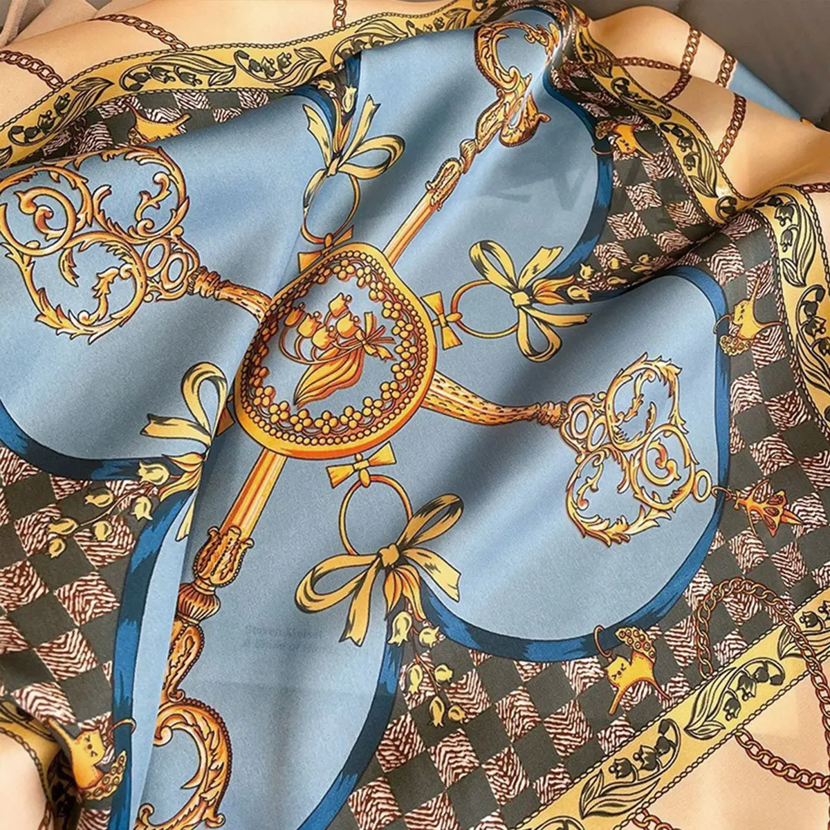 طرحة ساتان كورية