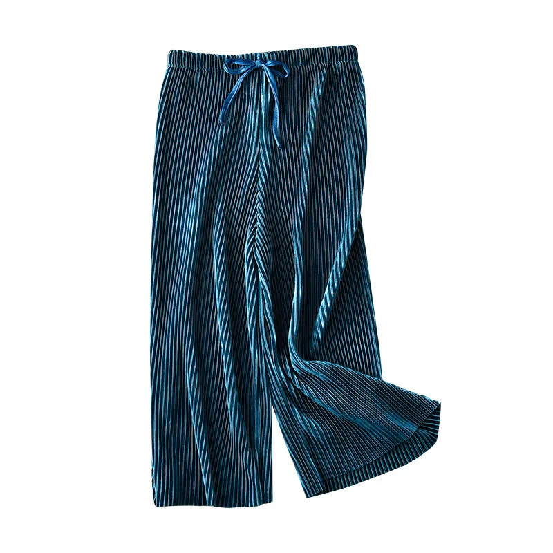Kids' Pleated Summer Wide-Leg Pants