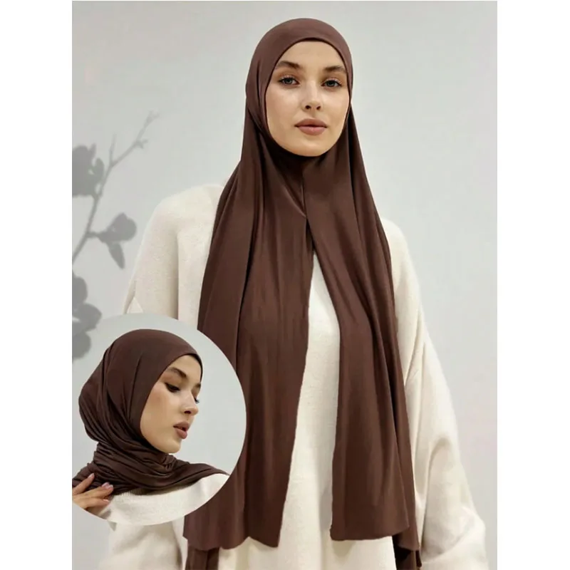 طرحة جيرسي جاهزة سهلة الارتداء