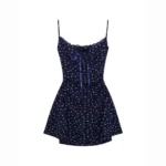 Short Beach Dress with Straps — Image 5