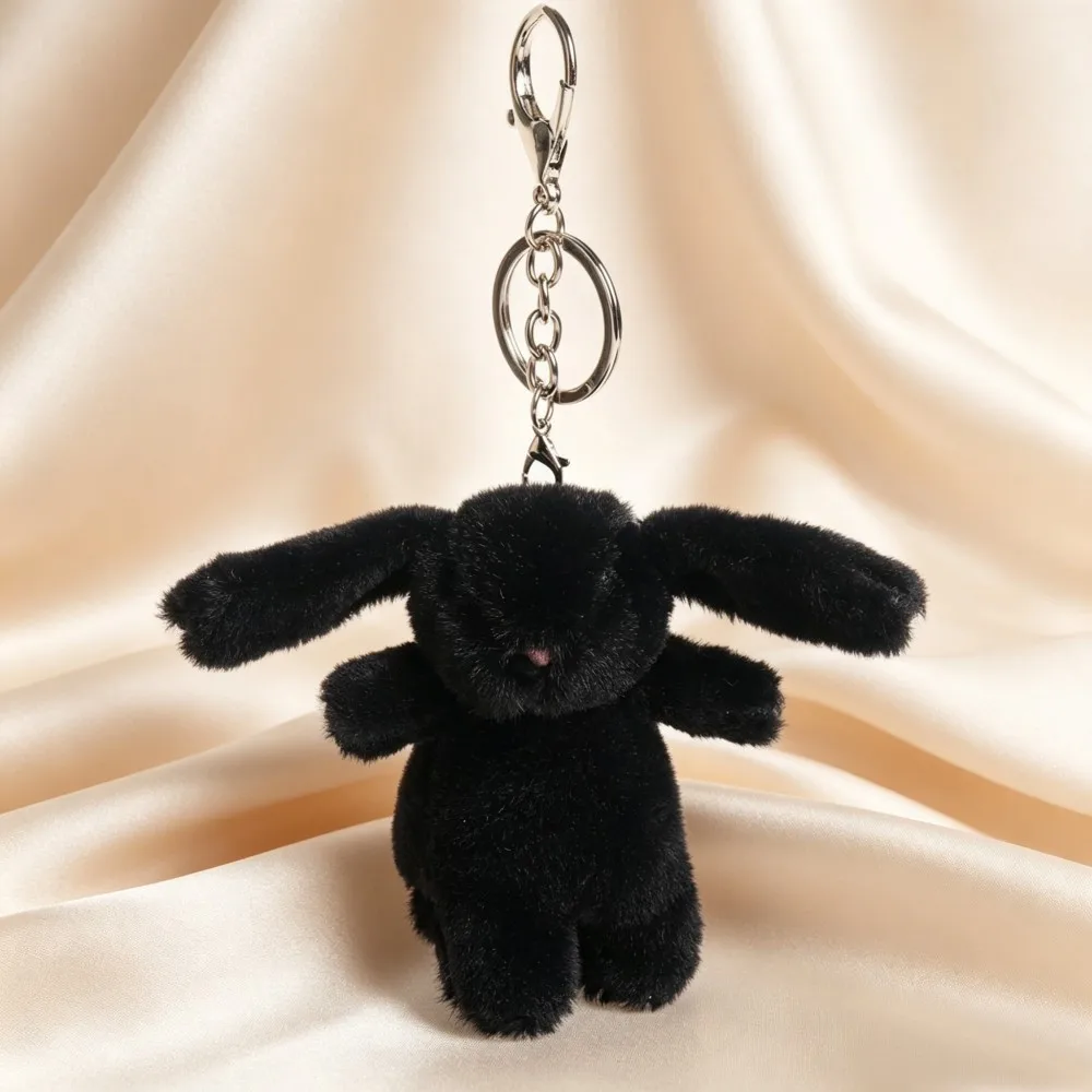 Velvet Bunny Keychain