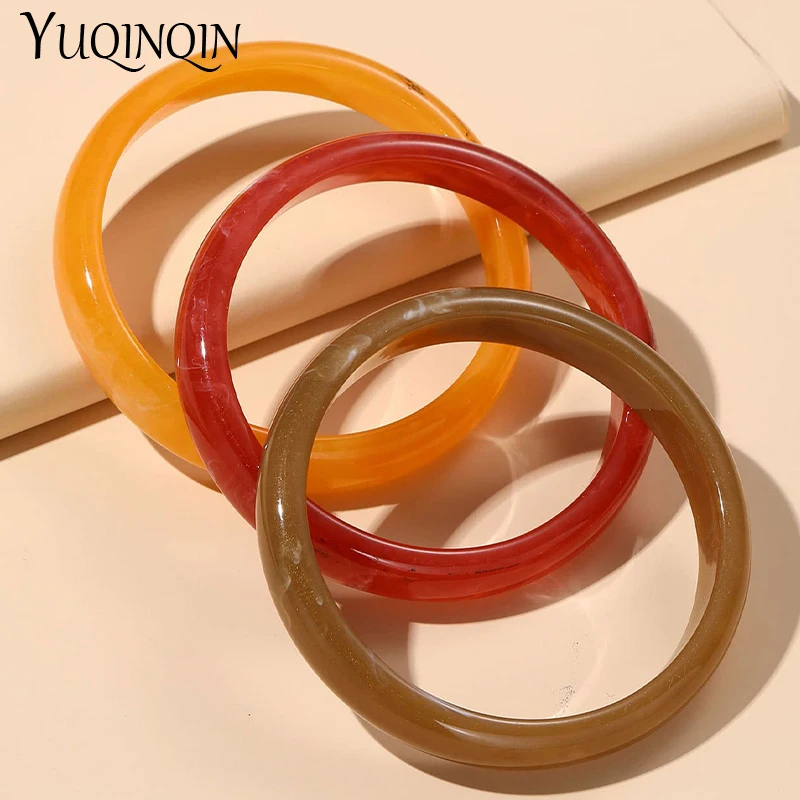 Set of 3 Classic Acrylic Bangles