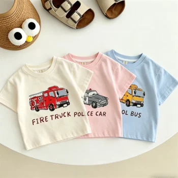 Boys' Printed Summer T-Shirt