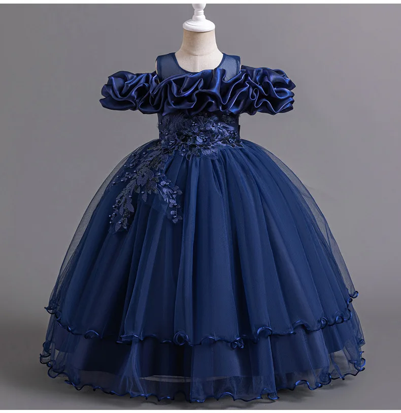 Girls' Elegant Long Dress — Image 18