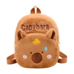 Capybara-Shaped Velvet Bag — Image 5