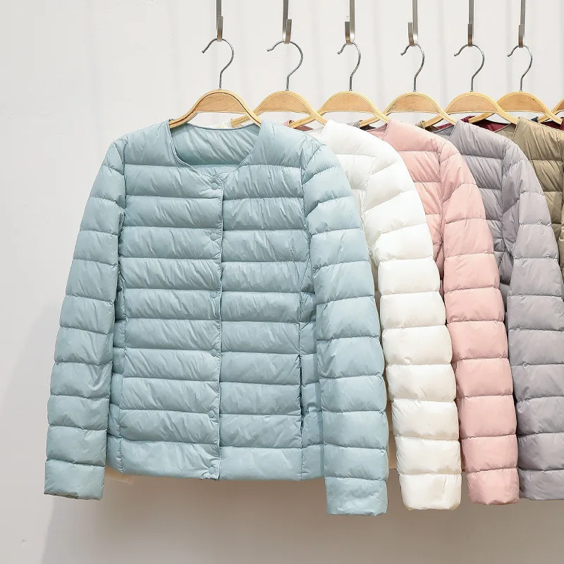 V-Neck Down Jacket