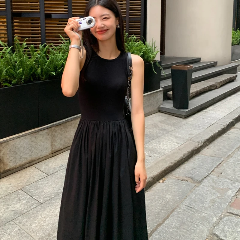 Classic Black Maxi Dress