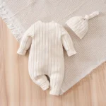 Baby Winter Romper with Buttons — Image 2