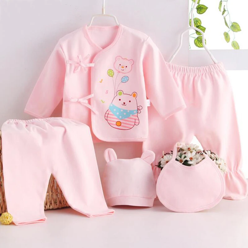 Newborn 5-Piece Cotton Set