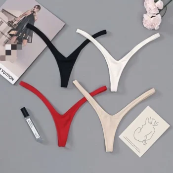 High-Cut Cotton Panties