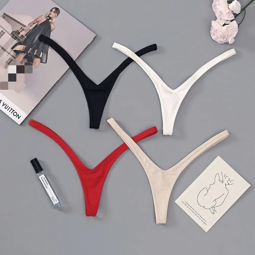High-Cut Cotton Panties