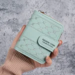 Large-Capacity Short Purse with Zipper — Image 2