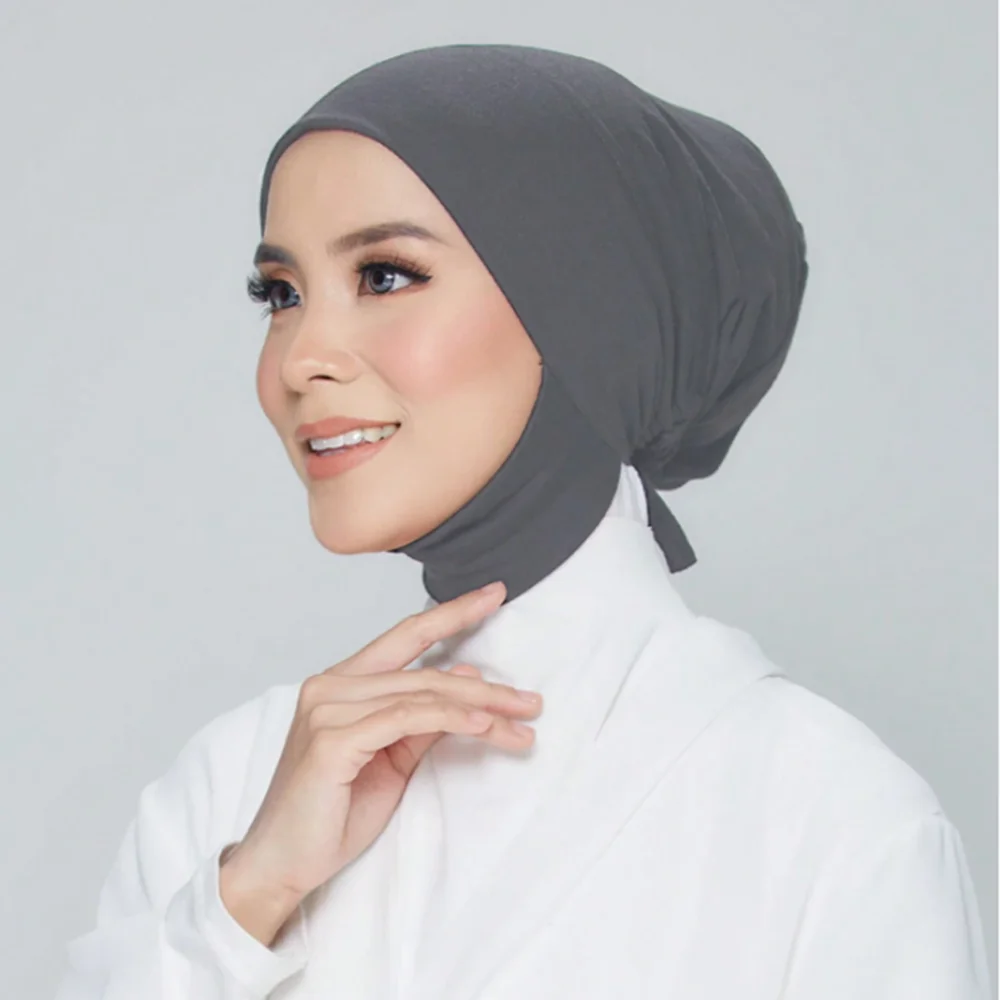 2-Piece Solid Hijab