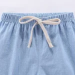 Kids' Cotton and Linen Summer Shorts — Image 5