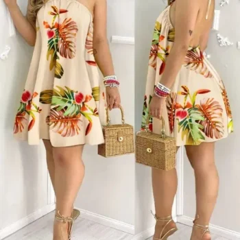 Halter Mini Dress