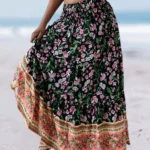Layered Floral Maxi Skirt — Image 3