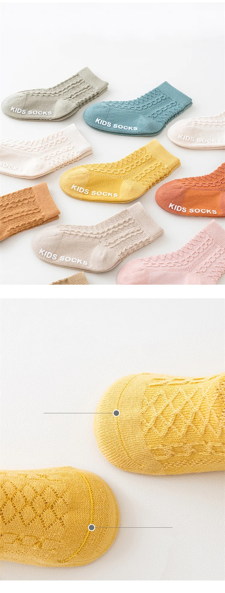 Baby Casual Cotton Socks — Image 15
