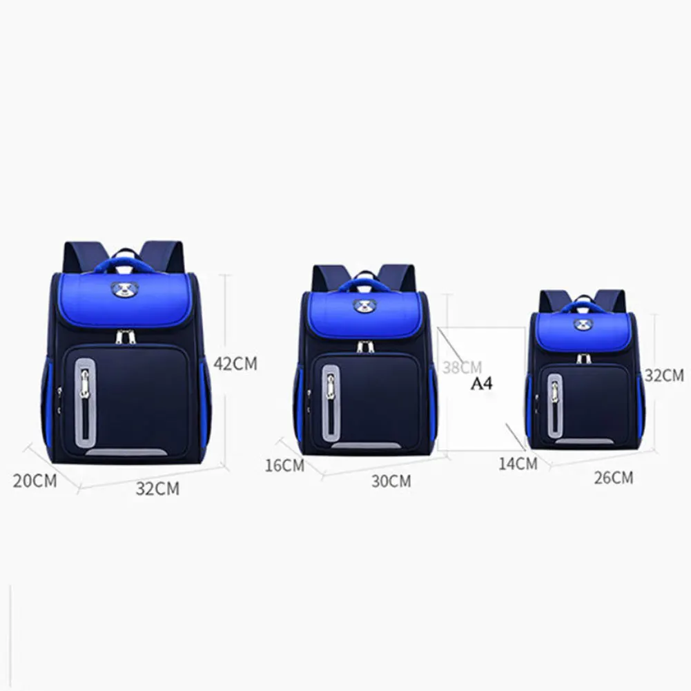 School Bag with Reflective Strips
