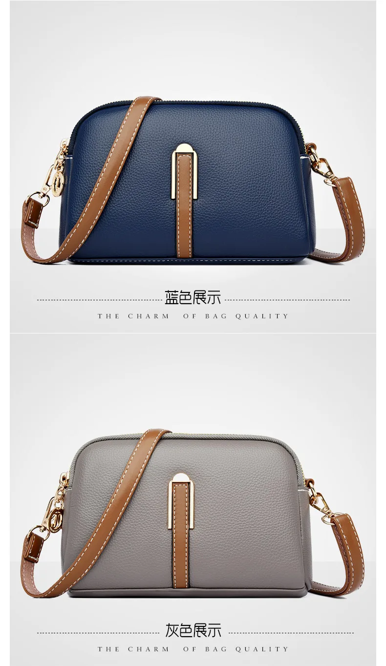 Simple Shell-Shaped Shoulder Bag