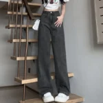 Girls' Vintage Wide-Leg Jeans