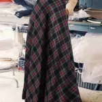Long Plaid Skirt for Autumn — Image 3