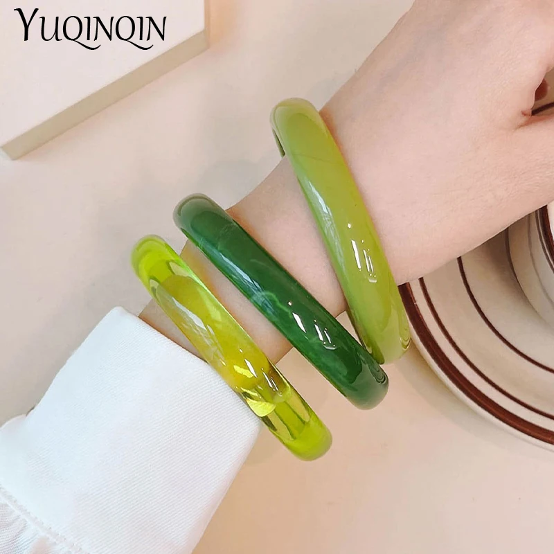 Set of 3 Classic Acrylic Bangles