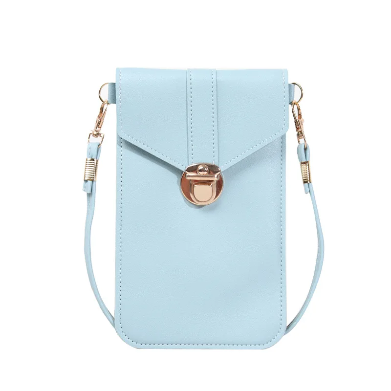 Shoulder Bag with Lock and Touch Screen