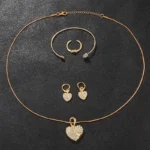 Watch, Ring, Necklace and Earrings Set — Image 3