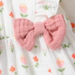 Baby Long Sleeve Floral Romper — Image 3
