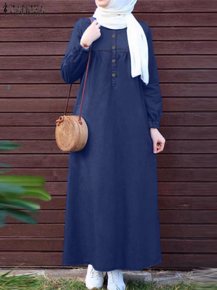 Classic-Style Autumn Abaya