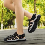 Leather Summer Sandals — Image 4