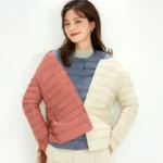 V-Neck Down Jacket