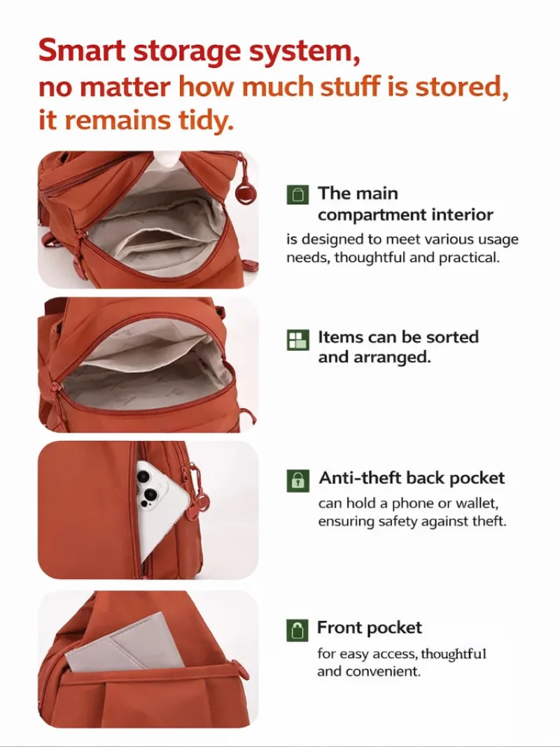 Small Oxford Fabric Chest Bag