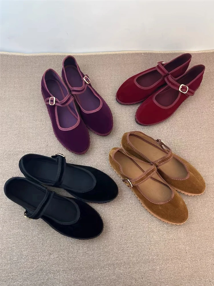 Casual Velvet Shoes