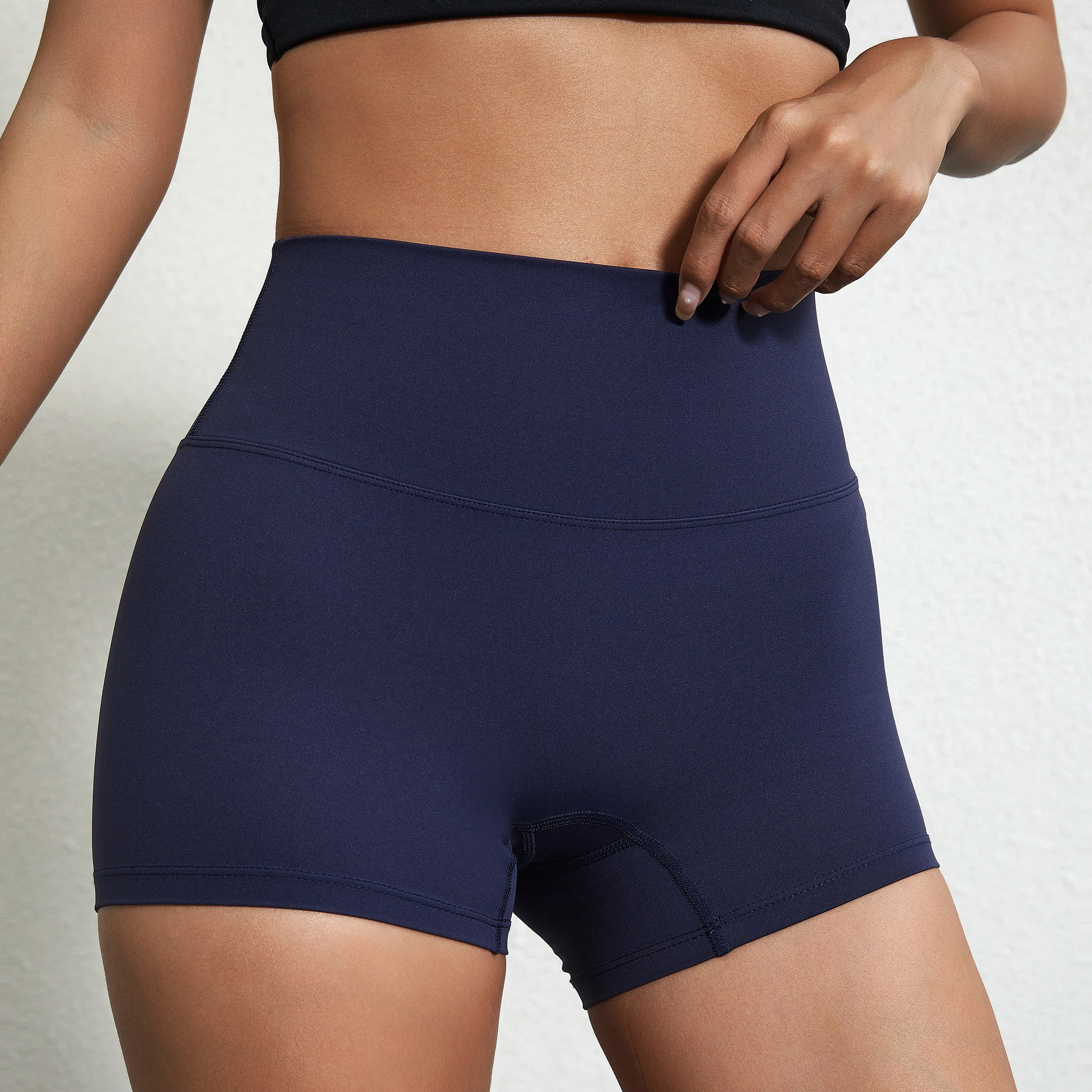 Solid High-Waisted Yoga Leggings