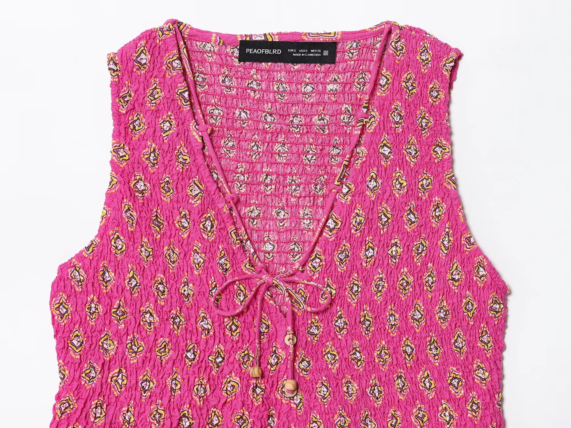 2-Piece Textured Set: Sleeveless Top and Pants