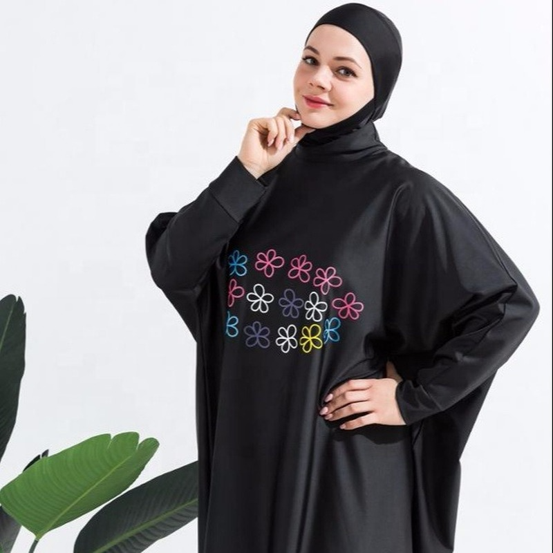 مايوه ثلاث قطع رياضي طويل — صورة 8