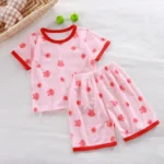 Baby Short Sleeve Pajamas — Image 3