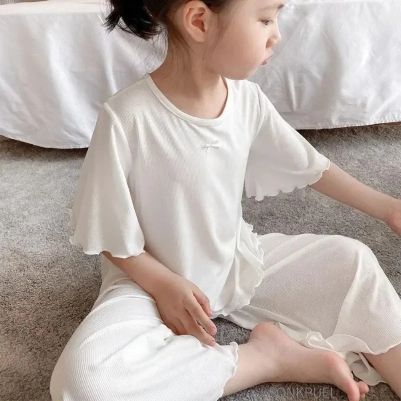 Girls' Lightweight Short Sleeve Summer Set