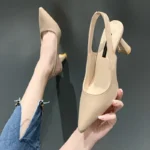 Pointed-Toe Summer Heels — Image 2
