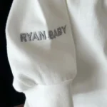 Kids' Solid Sweatshirt with Letter Embroidery — Image 6